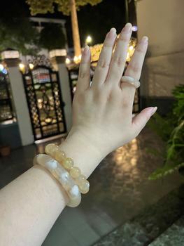Product Review of nhẫn hoa anh đào bản  loại đẹp, cách đo size trong phần mô tả sản phẩm KoC Đeo Tay from Y**g ** 1