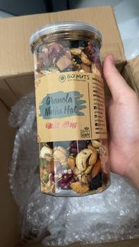 Product Review of Granola Nhiều hạt GO NUTS Hạt mix ngũ cốc dinh dưỡng không đường tạo ngọt bằng mật ong from s** 0