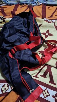 Product Review of SCOOLL Foldable Shopping Bag - Tear-Proof Nylon Cloth, Portable, Large, Supermarket Environmental Protection Shopping  Tourism Travel  Bag groceries  bag  british from E**e A**e F**o 1