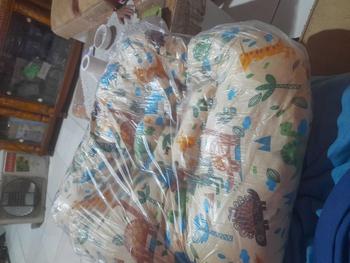 Product Review of SOFA BAYI/SOFA BAYI MURAH/TEMPAT TIDUR BAYI alas empuk newborn  bantal from s**🔥 0