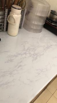 Product Review of Decal dán tường, dán bếp, dán bàn tủ vân đá tráng nhôm khổ rộng 60cm chống nước và chịu nhiệt độ cao mã Decor 41 Decor Phòng hình dán trang trí phòng bếp from C**n 0
