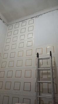 Product Review of Wallpaper Dinding 3D Motif kotak-kotak 70x70cm 3d Timbil Self Adhesive  kotak from A**A C**N 0