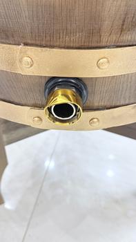 Product Review of Thùng Gỗ Sồi 30 Lít Đứng Vòi Crom, Bình Ngâm Gỗ Sồi from M**h S** 3