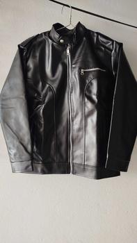 Product Review of Áo Khoác Da Bóng Nam Phối Dây Kéo Cao Cấp Mẫu Mới. Menswear  Kate Kem from D**H P**N 3