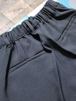 Product Review of HSRM Dapper Ankle Pants Dark Grey | Celana Kerja Formal Ankle Pria Slimfit from w**s 2