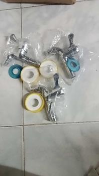 Product Review of Vòi nước, vòi hồ mỏ vặn nước xả mạnh thân hợp kim kẽm mạ bóng mỏ gắn ống dẻo 16 18 mỏ mở được from L** X**n T**g ** ** ** 0