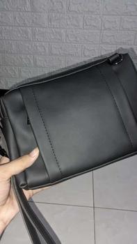 Product Review of Tas Selempang Pria Kulit Tas Tangan Clutch Bag Pria PRAHA BLACK hitam cowok from n**d 0