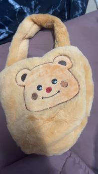 Product Review of 【พร้อมส่ง】miss bag fashion กระเป๋าน่ารัก กระเป๋าสะพาย bears  สไตล์เกาหลี แบบพกพา from 𝕊**𝕙 0