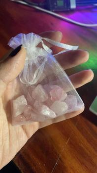 Product Review of Vòng tay An gem đá năng lượng Aquamarine mix Trắng full charm, lắc tay đá tự nhiên phong thuỷ phụ kiện đeo tay nữ quà tặng sinh nhật giáng sinh Noel Tết Valentine [TẶNG HŨ ĐÁ NĂNG LƯỢNG] from T**🫧 3