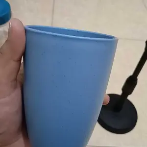 Gelas Jerami Gandum Segienam Cangkir Kumur Cup Tempat Sikat Gigi Odol