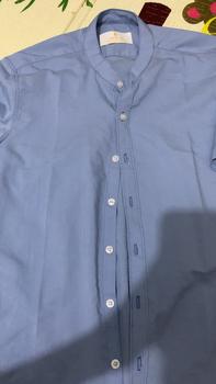 Product Review of Sơ Mi Đũi Cổ Tàu Cao Cấp AZÚCAR Siêu mát và thoải mái tối đa Nam Menswear Áo Cổ Tròn Đen somidep from P**2 0