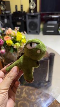 Product Review of ON HAND Various Cute Stuffed Animal Women Bag Keychains Panda/frog/Dinosaur/Rabbit Pretty Cute Bag Pendant Keychain Best Gift Fashion Plush Doll Keychain from D**a 0