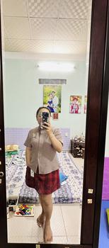 Product Review of (MỞ BÁN) Chân váy chữ A chất nỉ caro phối lưng chun phía sau bigsize 90kg from V** N**n 0