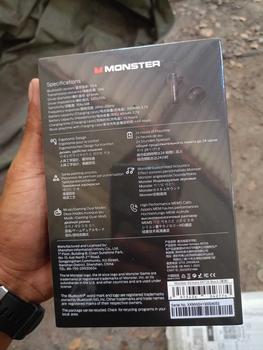 Product Review of Monster XKT26 ชุดหูฟังบลูทูธ ไร้สาย รุ่น ดีไซน์มอนสเตอร์ เทคโนโลยี ANC ใหม่ 2025 ลดเสียงรบกวน คุณภาพสูง เหมาะสำหรับเล่นกีฬาและวิ่ง ดีไซน์ในหู เหมาะสำหรับนักเรียน หูฟังบลูทูท from ต**์ 2