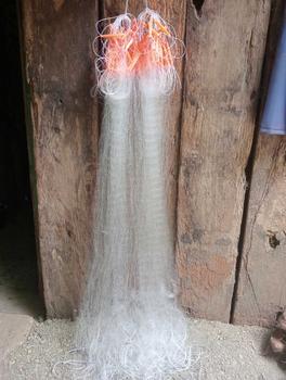 Product Review of 1/3 Layers Monofilament Fishing Fish Gill Net with Float Lambat White Nylon Line Fishing Nets from R**🎀 1