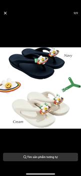 Product Review of Dép xỏ ngón nữ đi biển đế cao su eva mềm, êm chân, kèm họa tiết hoa trên quai cực kỳ dễ thương from H** t** s** 0