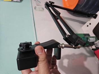 Product Review of 【FREE HOLDER】INBEX Overhead Kamera Tripod+6.8 inch HP Holder/Video Boom Arm Cantilever Stand Holder Tripod Hitam Lampu Panjang from C**g 0