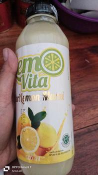 Product Review of [FLASH SALE DISKON] BPOM Halal Lemovita 500ml Sari lemon jus lemon murni [FLASH SALE ONLY] Air Botol from A**s L**a 0