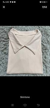 Product Review of Plus Size COLLAR TOP - (Sizes L-3XL) The Ultimate Cotton Knitted Basic Shirt for Women Fashion Ladies Polo Casual Fabric Womenswear Essential Piece Lingerie Lady Comfort Short Sleeve from R**s 0