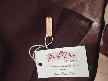 Product Review of L HAURA SCARF HIJAB MALAY SYAR'I Empat Nyaman Oval Polycotton from v** 2