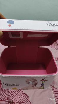 Product Review of BEU051 กระเป๋าเครื่องสำอาง มี 3 sizeให้เลือก วัสดุผ้า PUกันน้ำ มีหูหิ้วซิปอย่างดีกล่องเก็บเครื่องสำอางกันน้ำ กระเป๋าเดินทาง from R**p 1