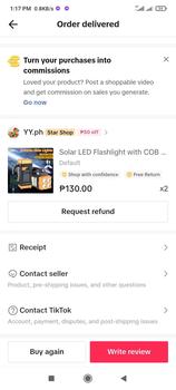 Product Review of Solar LED Flashlight with COB Work Light 4 Gears USB Rechargeable for Outdoor Camping from k**o 0