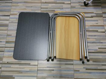 Product Review of พร้อมส่งโต๊ะ โต๊ะคอม โต๊ะพับขนาด60*40*50cm.โต๊ะอเนกประสงค์ โต๊ะทำงาน โต๊ะพับโต๊ะรับประทานอาหาร from A**o 0