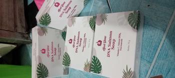 Product Review of [2 PCS ]SABUN GLOWING DNA SALMON AFEELGLOW Soap from U** j**t 2