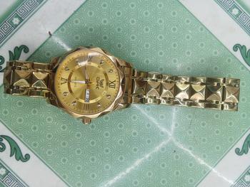 Product Review of 【1 year warranty】OPK Đồng hồ nam chống nước nguyên bản bằng thép không gỉ  Watch 6023 Metal Material round Watch Waterproof original in stock many colors to choose from free box from L** C**y 0