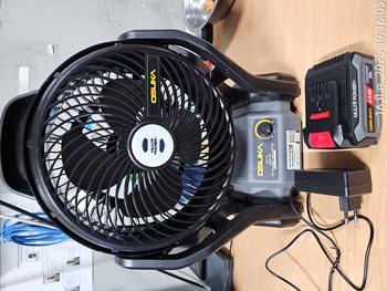Product Review of พัดลมไร้สาย 20V. ขนาด 9นิ้ว ( ตัวเปล่า : OCF761-N / ครบเซ็ท : OCF761-SETB ) OSUKA ( รุ่นใหม่ไม่สามารถเสียบไฟบ้านได้แล้ว ) from อ**า เ**น 0