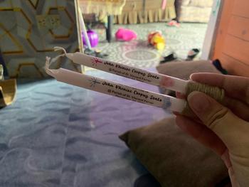 Product Review of Personalized Baptismal Candle 10pcs per order from 𝐉**. 1