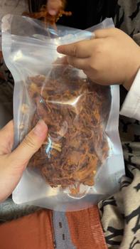 Product Review of KHÔ GÀ CHÁY TỎI NHÀ LÀM DAI NGON ĐẶC BIỆT Snack Ăn Vặt Food Thức Ăn from L**m 0