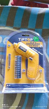 Product Review of TIP TOP Cordless Screwdriver / Obeng Baterai 4.2V (BSD-042) from A**h ** 1