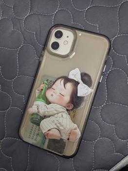 Product Review of Ốp Không Gian Trong Suốt, Dành Cho iPhone 16 Pro Max, 11, 15promax, 14, 13, 12, 7Plus, X, XS Max, 8, 7, Thiết Kế Cô Gái Ngủ, Ốp Chống Sốc from D**c T** Đ** 1