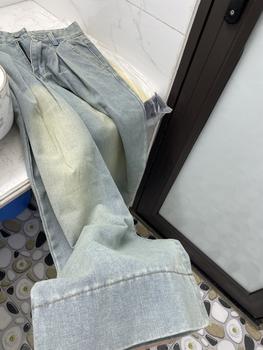 Product Review of Quần Jeans Ống Rộng Phong Cách Hàn Quốc KARA 498- Chất vải dày dặn, thoải mãi, dễ phối đồ from G** c**n m** n** ** 0