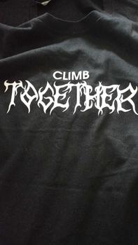 Product Review of Baju Kaos Pria Distro T-Shirt Oblong Atasan Cowok Lengan Pendek Keren Kekinian Climb Together Combed from f**i 1