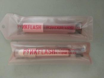 Product Review of Pinkflash - Bộ 2 mỹ phẩm trang điểm, bao gồm 1 đất sét môi + 1 kem che khuyết điểm from H**n 2
