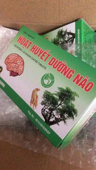 Product Review of Combo 5h Hoạt huyết dưỡng não. Giúp hỗ trợ giảm đau đầu, mất ngủ, tê bì chân tay.Giúp giảm các biểu hiện của thiểu năng tuần hoàn não. Hộp 5 vỉ, mỗi vỉ 20 viên bao đường. hoạt  huyết  dưỡng  não from n**. H** 3**6 1