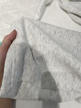 Product Review of Quần nỉ Raylin N07, quần ống rộng cạp chun có cúc và khoá quần, quần nỉ ép cotton - Ong, Nữ from Q**h T** 1
