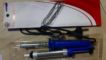 Product Review of Paket Alat Solder Listrik Kompit - Solder - Alat Sedot Timah Solder - Timah Tinol from T**n 0