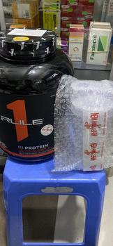 Product Review of (71 - 76 lần dùng ) Thực Phẩm Bổ Sung Thể hình  Whey Rule 1 R1 Protein 2.3kg  chính hãng tại Whey Sinh Viên from ** t** đ** v**n 0