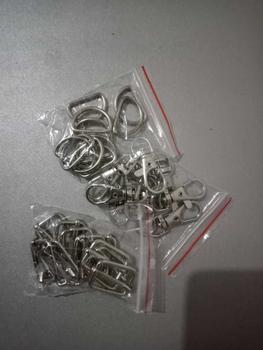Product Review of Metal Findings Keychain Ring w/ Jumpring/Swivel Hook Clasp/D-Ring/Square Ring/Adjuster (Nickel) 10PCS metal  charms from I**a 0