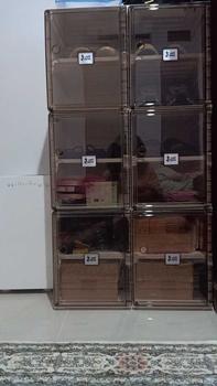 Product Review of 【ANTBOX】 Rak Sepatu 2Tingkat Transparan Kotak Sepatu Lipat Minimalis dari Akrilik untuk Penyimpanan Serbaguna Penyimpanan Lemari Sepatu Plastik Anti Debu dan Mudah Bongkar Pasang Kapasitas Besar 6Susun untuk Rumah dan Kantor Organizer Estetik dan Praktis! from S**a 0