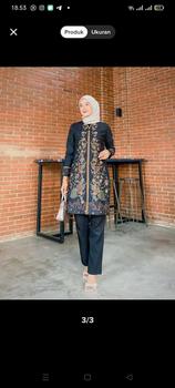 Product Review of TUNIK BATIK 1429 WK 05.03 II TUNIK BATIK II PAKAIAN BATIK WANITA II BAJU BATIK WANITA from ** 1