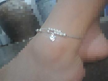 Product Review of Vòng Chân Trái Tim Đào Hình Trái Tim Mini, Ngọt Ngào Và Tự Nhiên, Thời Trang Và Đa Năng Lắc Chân Chain from ** 1