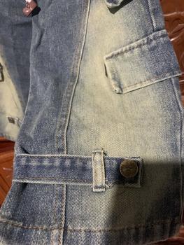 Product Review of [Ankids](Có quà ngẫu nhiên) Quần suông mix túi hộp, chất jeans mềm đẹp, cạp chun to, cá tính 10-40kg from N** l** 0