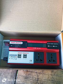 Product Review of อินเวอร์เตอร์12v ตัวแปลงไฟฟ้า12v220v 12v 220v แปลงไฟ 12v เป็น หม้อแปลงไฟ 220v อินวอเตอร์12v 220 อินเวอร์เตอร์ inverter 12v to 220v เครื่องแปลงไฟ6000w อินเวอร์เตอร์6000w หม้อแปลงไฟ 220v to 12v สำหรับใช้ในบ้าน รถยนต์ รถตู้ from f**2 0