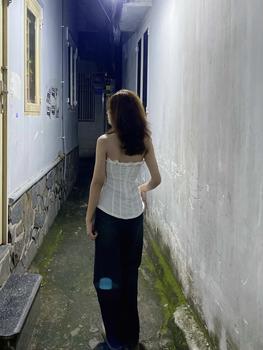 Product Review of Quần jeans ống suông màu xanh bụi chất QS01 from T**🍂 0