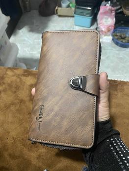 Product Review of Ví, ví nữ, ví nam, dài, ví cầm tay, ví đeo cổ tay, túi điện thoại di động, túi đựng tiền xu, túi đựng thẻ ID, sức chứa lớn, đa chức năng, phù hợp cho nam và nữ ví cầm tay bằng da from H** G**0 1