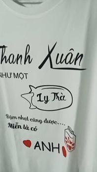 Product Review of Áo cặp nam nữ, áo đôi tình yêu (Giá 1 áo) họa tiết ý nghĩa, trẻ trung chất cotton thoáng mát, dày dặn chuẩn form from T**g N**n V** 0